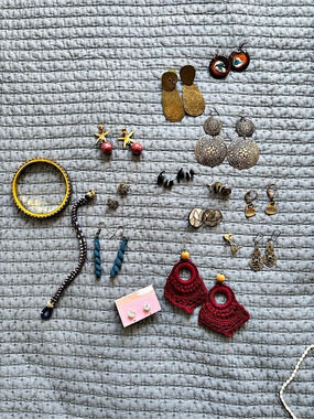 Assorted Earrings + 2 bracelets